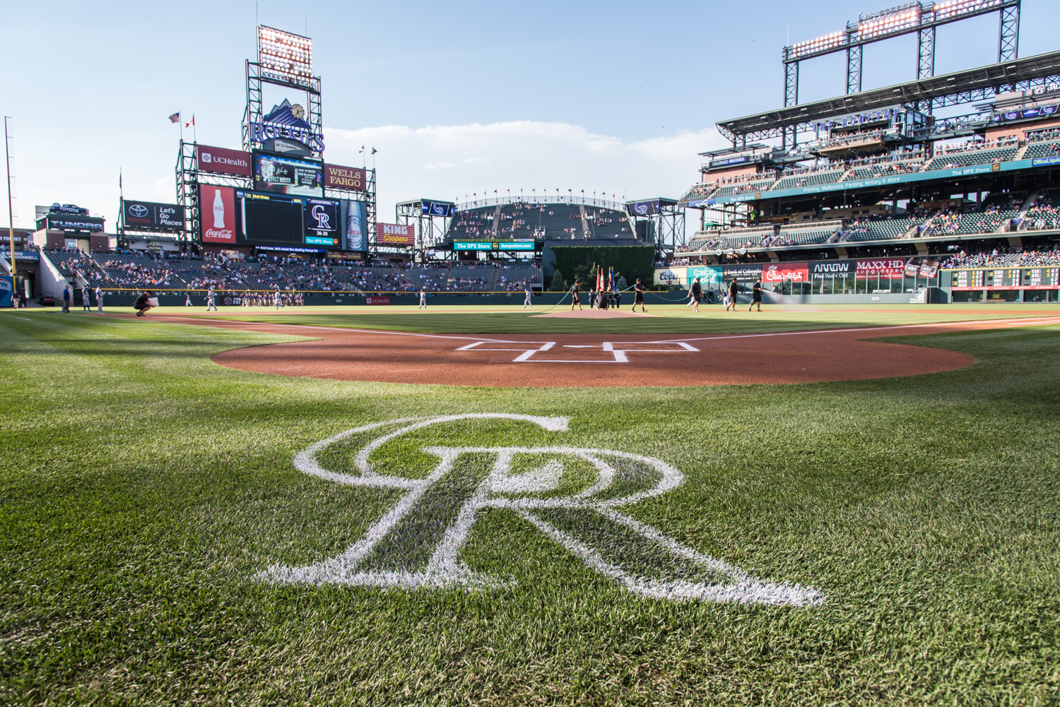 Behind the purple curtain A VIP tour at Coors Field on game day